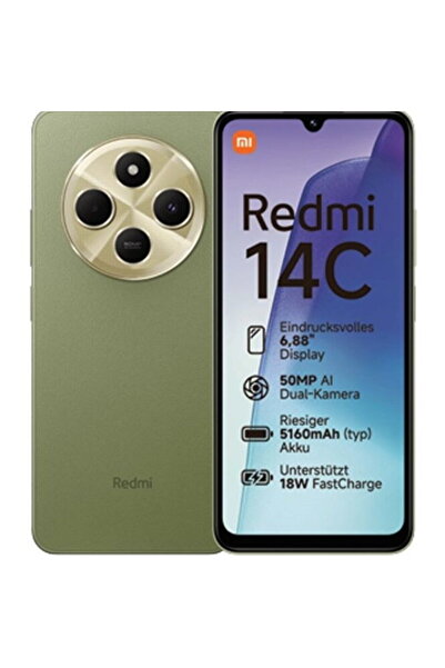 Xiaomi Redmi 14C 128GB 4GB RAM Dual SIM Sage Green