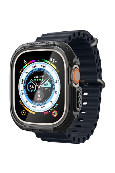 Spigen Husa pentru Apple Watch Ultra - Tough Armor - Black