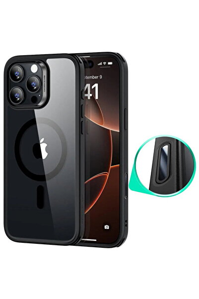 ESR Husă pentru iPhone 16 Pro - Classic Hybrid HaloLock - Transparent Negru