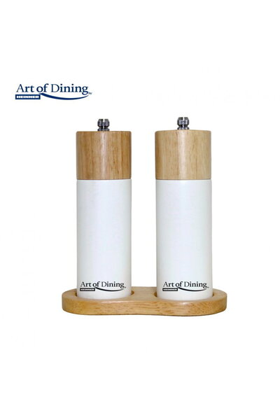 Heinner SET OF 2 S&P GRINDERS 16CM+STAND, MODERN