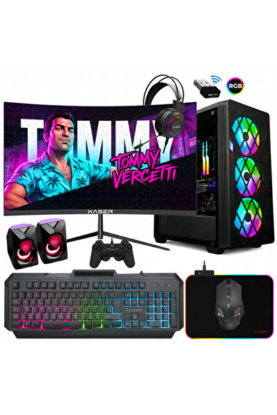 XASER Xsr1249 i5 6400 16GB Ram 1TB SSD RTX3050 23.8" Curved Oyuncu Tavsiye Si...