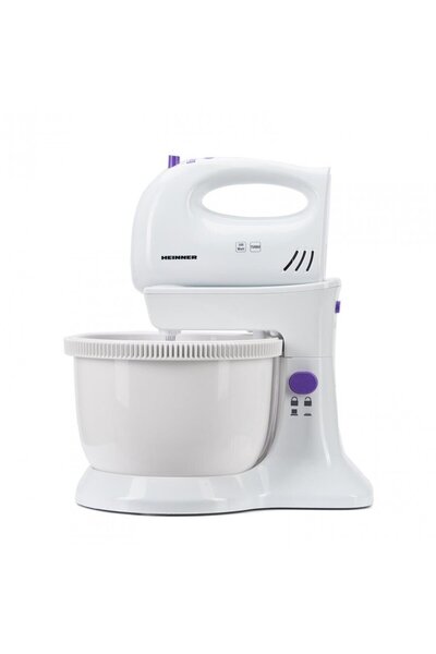 Heinner Charm, 300W, 5 speeds + turbo, White/Purple