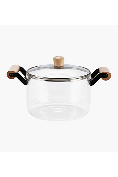 Generic Nayrah Borosilicate Tempered Glass Casserole - 3.5 L