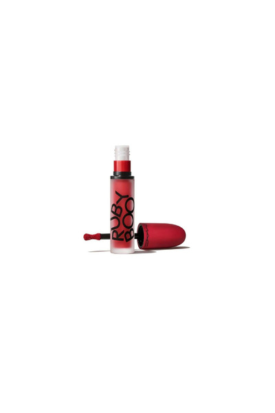 MAM Powder Kiss, Matte, Liquid Lipstick, Ruby Boo Red, 5 ml