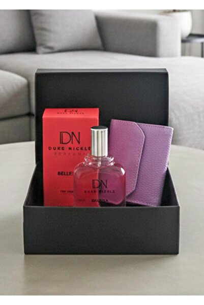 Duke Nickle Set portofel cu parfum pentru femei, set cadou elegant în cutie
