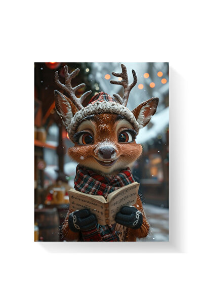 Printees Painting - Christmas Carol - Canvas on frame