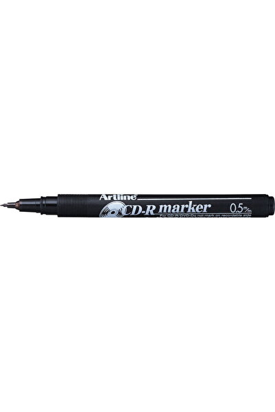 artline CD/DVD-marker 883, corp plastic, varf rotund 0.5mm - negru