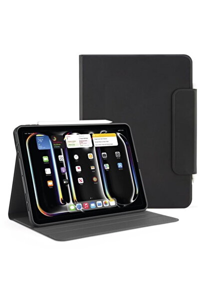 Pipetto Origami No5 Rotating Folio Case, black - iPad Pro 11 (2024)