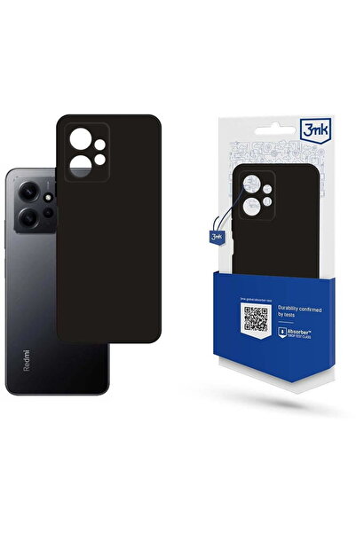 3MK Husă pentru Xiaomi Redmi Note 12 din seria Matt Case - neagră