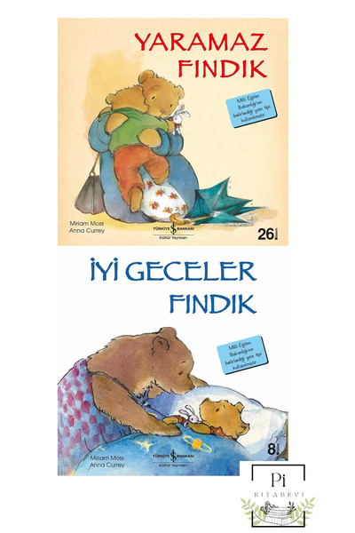 TÜRKİYE İŞ BANKASI KÜLTÜR YAYINLARI Yaramaz Fındık ve İyi Geceler Fındık 2 ki...