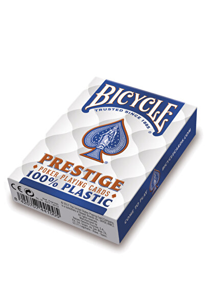Bicycle Cărți de joc Prestige Jumbo Poker (Roșu / Albastru)