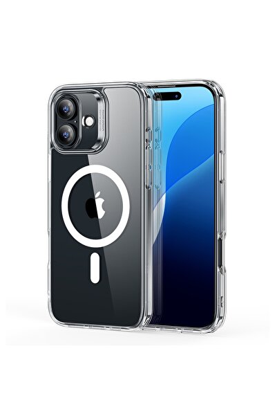 ESR Carcasă pentru iPhone 16 Plus, Classic Hybrid HaloLock Slim, Transparentă