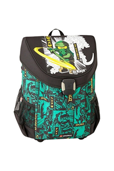 LEGO Ghiozdan scoala Easy Core Line - design NinjaGo, Green