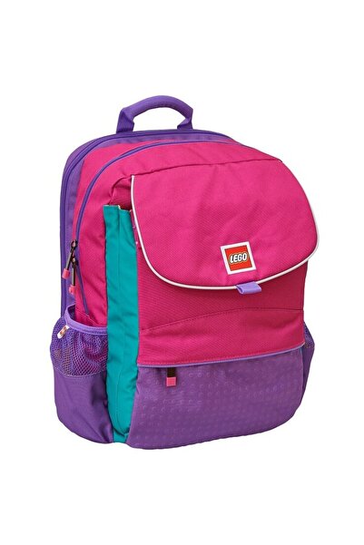 LEGO Ghiozdan scoala Hansen Core Line - design roz/violet