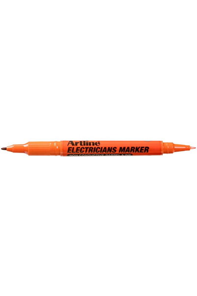 artline ARTLINE marker, for electricians, plastic body, 2 heads, round tips 0...