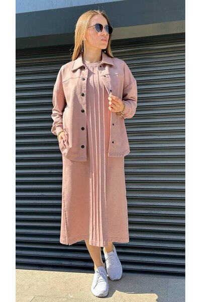 Little White Fashion 2'li Takım elbise + Gömlek