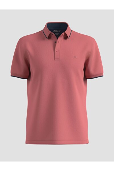 s.Oliver Big Sizes Men's big size polo shirt, made of cotton blend with elast...