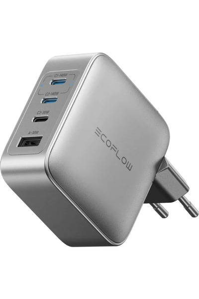 EcoFlow RAPID Pro 140W, 3xUSB-C, 1xUSB-A, GaN