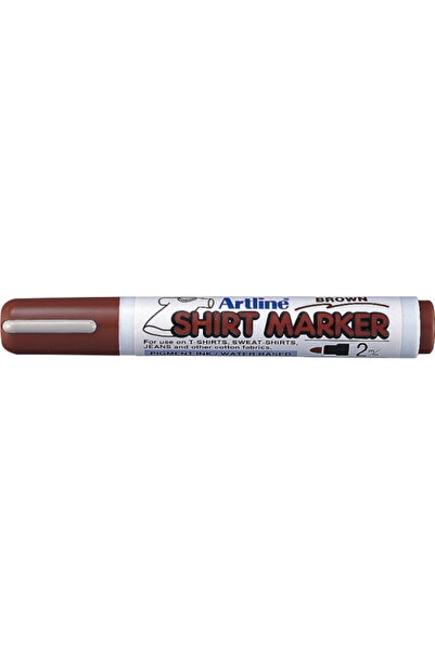 artline ARTLINE T-Shirt marker, plastic body, round tip 2.0mm - brown