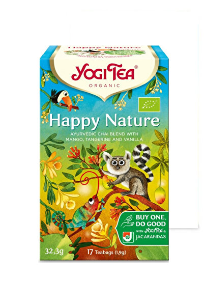 Yogi Tea Ceai bio Happy Nature, 17 pliculete 32.3g,