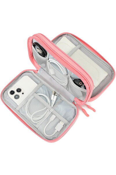 TELLUR Accessory organizer bag, Pink