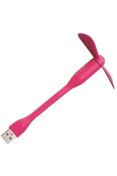 Techsuit Ventilator USB Portabil, 5V - (TUF1) - Pink