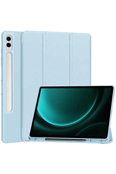 Techsuit Case for Samsung Galaxy Tab S9 FE Plus - Flex Trifold - Sky Blue