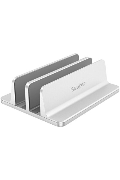 Spacer Vertical stand for 14"-17" notebooks, double, scratch protection, adju...