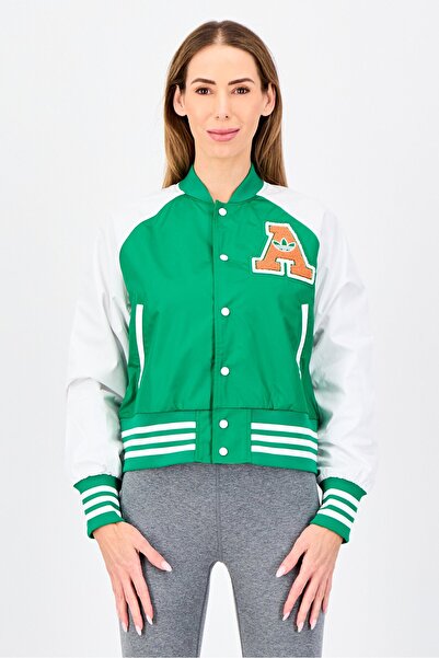 adidas Women Sportswear Fit Long Sleeve Outdoor Jacket, Multicolor