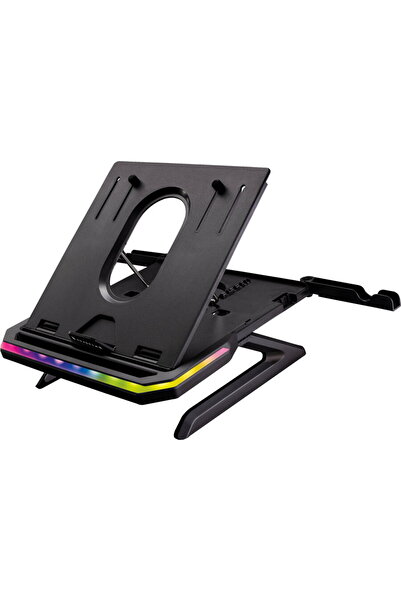 Verbatim Suport notebook SUREFIRE Portus X1 RGB 17" Negru