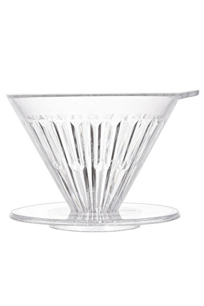 MIBRU V60 coffee dripper V02 is made of durable, shatter-resistant, food-grad...