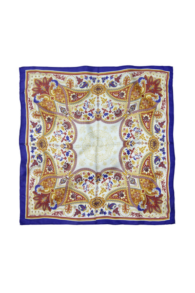 Sultan İpek وشاح/باندانا من القطن والبوليستر بنمط عرقي 60x60 سم