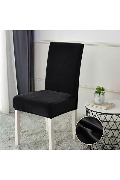 trendyhome Set 4 Huse Scaun, Catifea, UNI