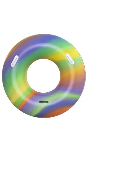 BESTWAY Colac gonflabil pentru inot Rainbow 119 cm