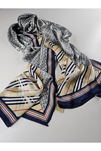 tomrisboutique Luxury Voile Silk Shawl Hijab Foulard Scarf Shawl B Pattern 70...