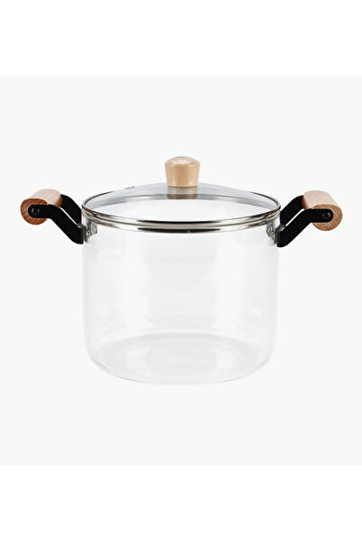 Generic Nayrah Borosilicate Tempered Glass Casserole - 4.5 L