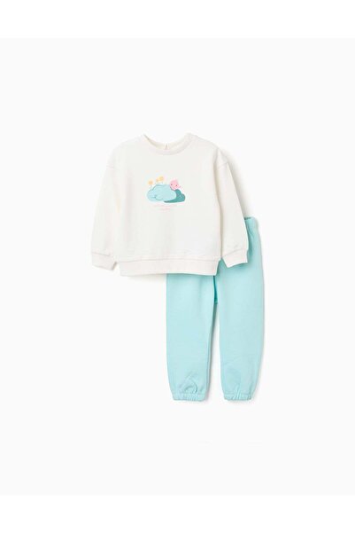 Ziddy JOGGING SET FLEECE, LIGHT BEIGE, 18/24M
