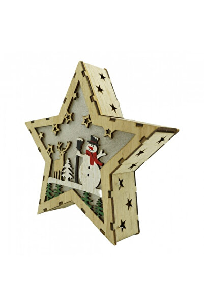 OEM Decoratiune Luminoasa, Model De Stea Cu Om De Zapada