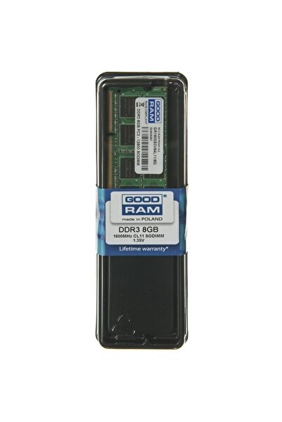 Goodram GR1600S3V64L11/8G (DDR3 SO-DIMM; 1 x 8 GB; 1600 MHz; 11)