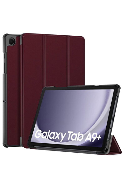 Techsuit Case for Samsung Galaxy Tab A9 Plus - FoldPro - Red