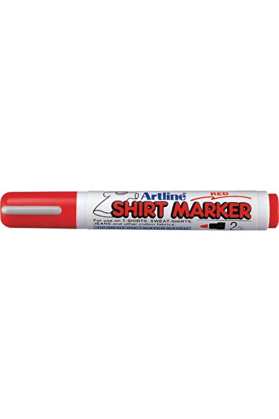 artline T-Shirt marker ARTLINE, corp plastic, varf rotund 2.0mm - rosu