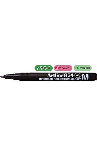 artline OHP Permanent marker 854, medium tip - 1.0mm - black