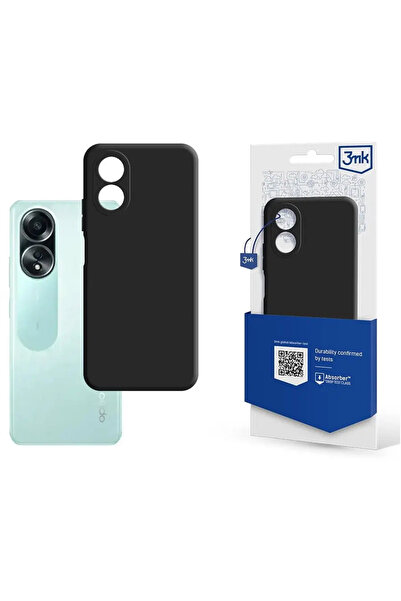 3MK Matt Case for Oppo A58 4G - black