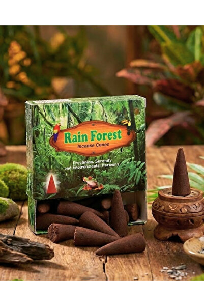 HD TÜTSÜ 4'lü Set Rain Forest - Yağmur Ormanı Konik Tütsü - Ferahlatıcı Doğa ...