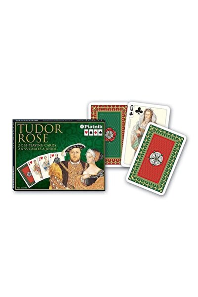 Piatnik "Tudor Rose" playing cards, (Austria), 2 packs in luxury box, made in...