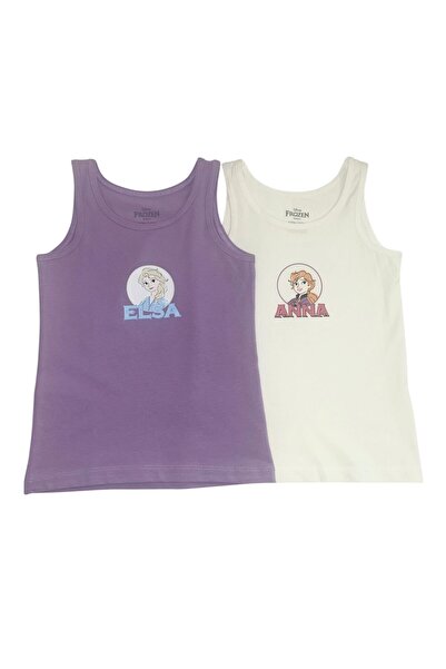 Ugly Duck Tricou cu licență Frozen pentru fete, bumbac 100% în bumbac 100% al...