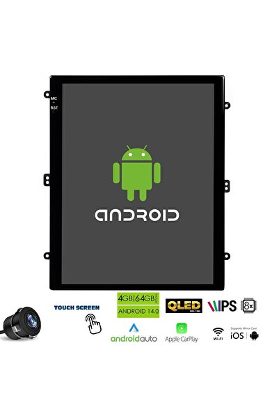 GLADI GL-907 Tablet Multimedya Android 9.7 inç Tesla Universal 4+64GB 8 Çekirdek