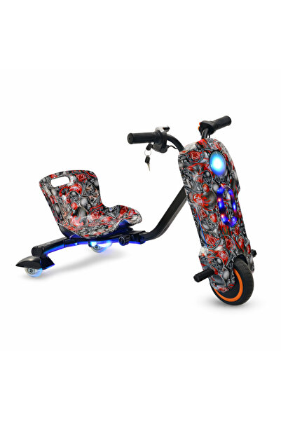 Generic سكوتر درفت كهربائي ميني للأطفال بقوة 36 فولت وبطارية 4800 مللي أمبير،...