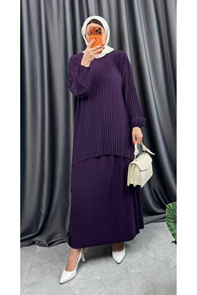 NİSUM MODA Piliseli Sandy Skirt Set