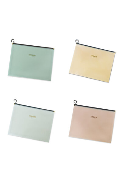 Offishop A4 folder, zip closure - OFF568